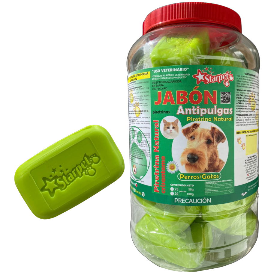 Jabón Antipulgas Bambu Jabón Antipulgas Bambu