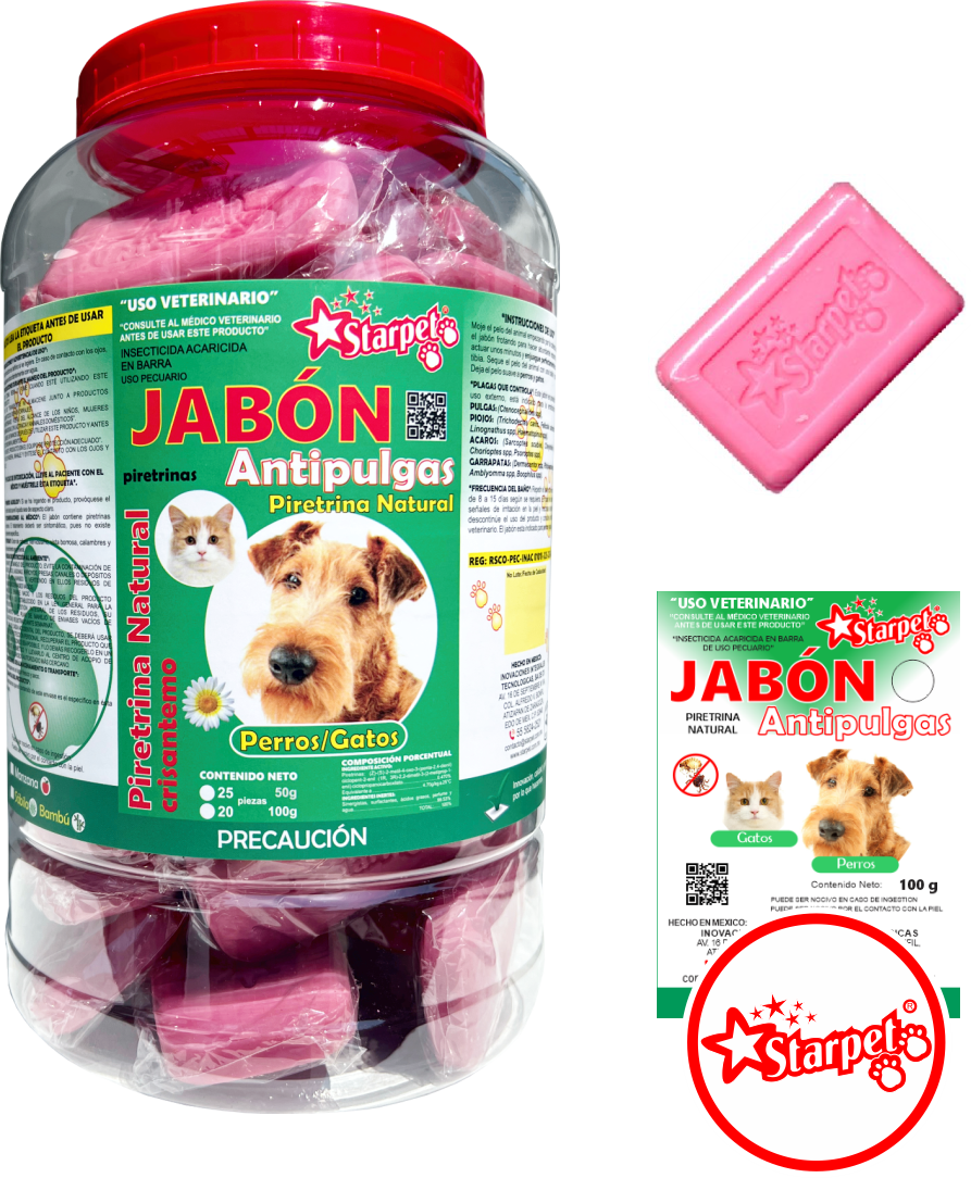 Jabón Antipulgas Jabón Antipulgas
